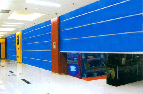 無機布提升防火卷簾