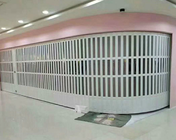 水晶折疊門定制安裝