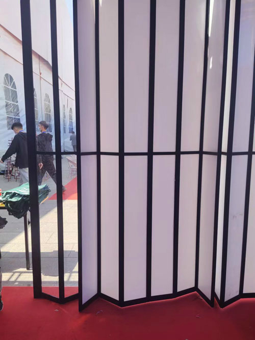 水晶折疊門定制