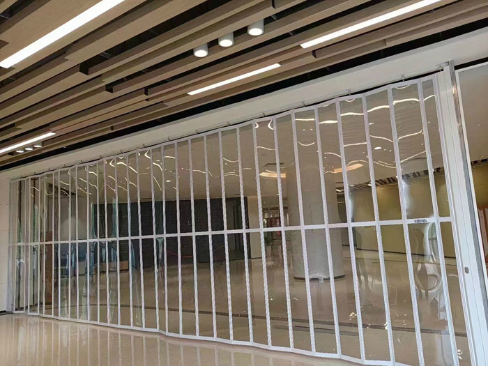 鋁合金水晶折疊門(mén)