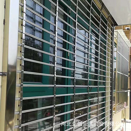 不銹鋼拉閘門定制