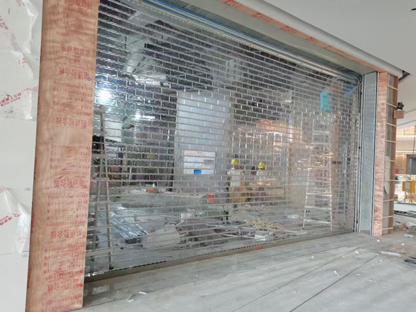 商城商場店鋪水晶卷簾門
